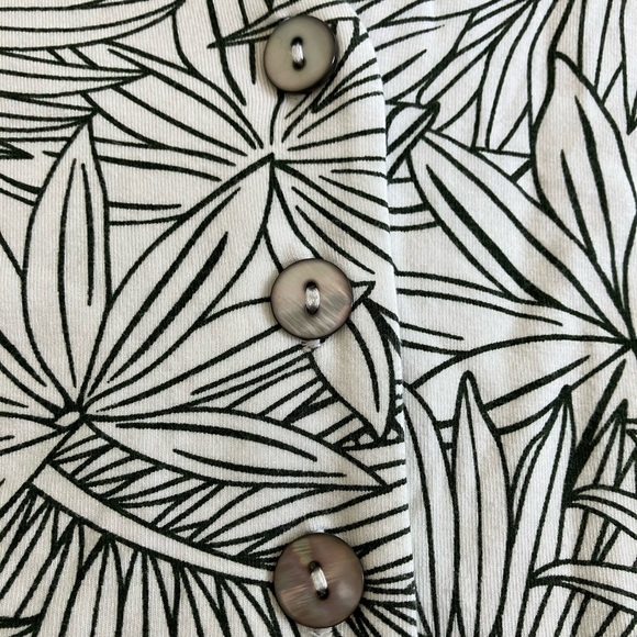 Blue Sky bamboo women’s button up blouse top - Picture 3 of 12